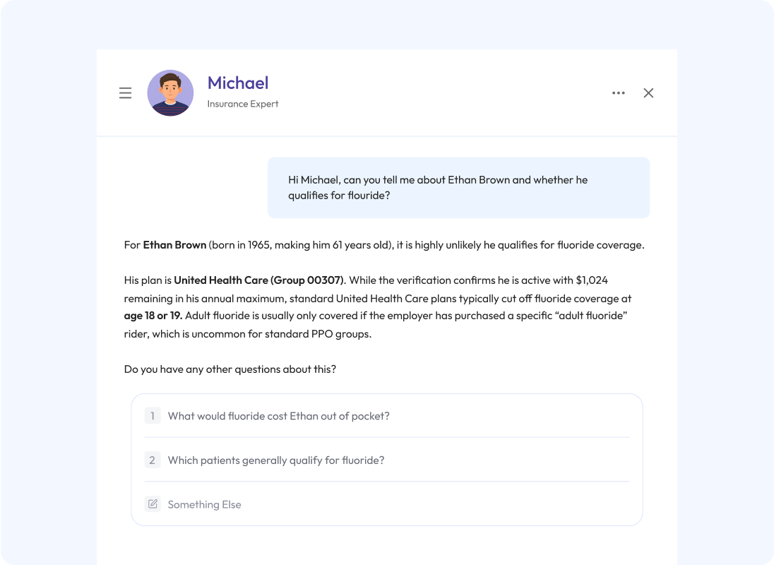Ask Michael anything